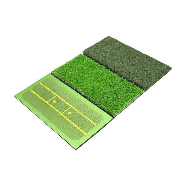 Golf 3-in-1 Swing Track Practice Mat