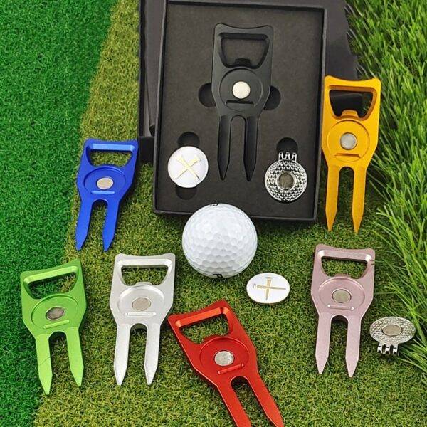 4 in 1 Golf Divot Tool Set