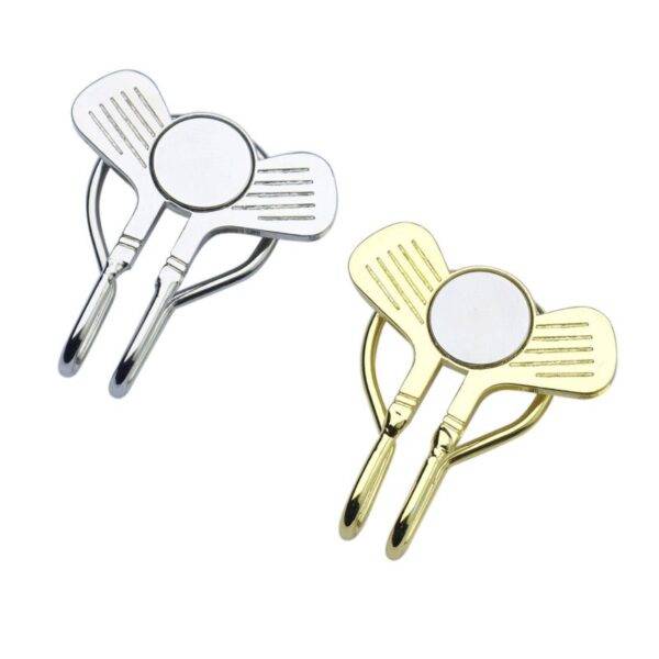 Club Head Design Golf Hat Clip