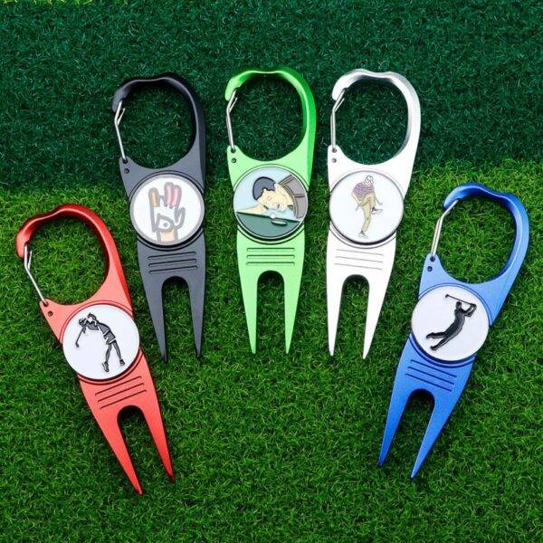 Hook & Loop Golf Divot Tool