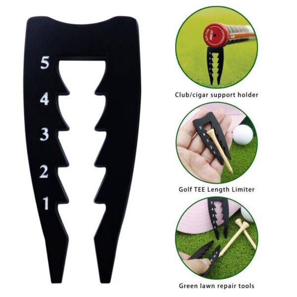 Golf Divot Tool/Tee Limiter