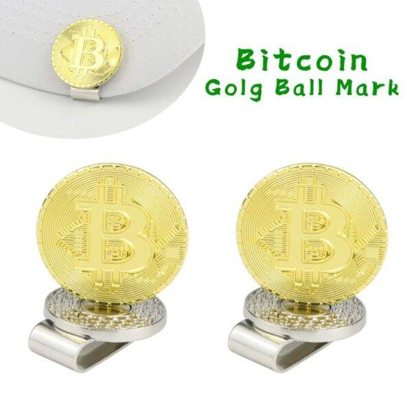 Bitcoin Golf Ball Marker